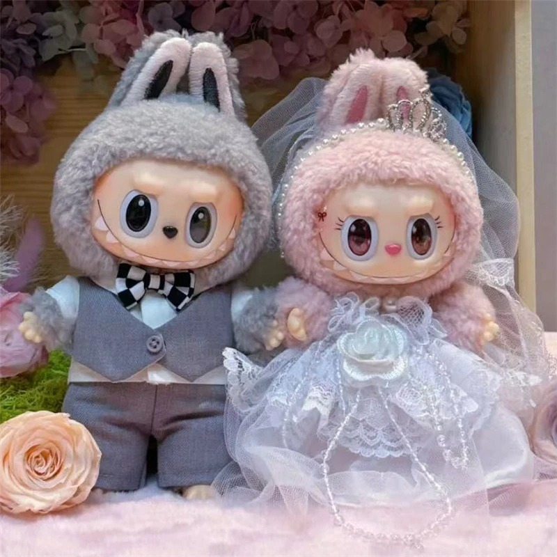 Baby Clothing Items - 15 17cm For Labubu Doll Wedding