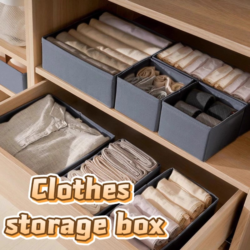 Baby Clothing Organizer - Fabric Underwear Storage Box Drawer Organizers