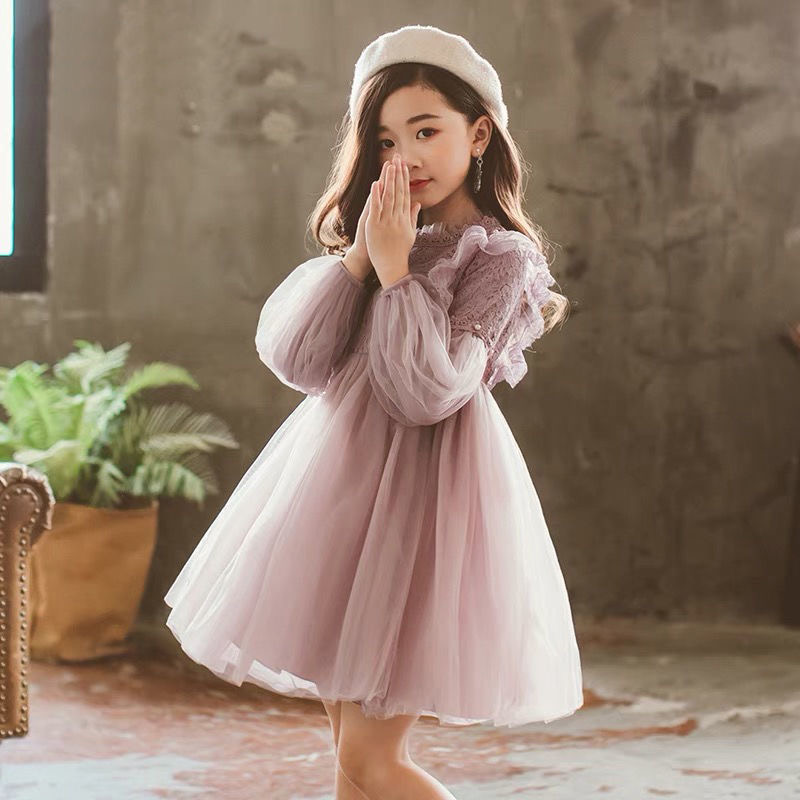 Baby Girl Clothing Zara - Spring Autumn Kids Girls Dresses Lantern