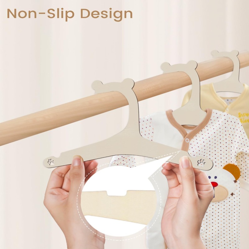 Baby Clothes Rack Cute Bear Wo - Baby Clothing Organizer 评论和价格