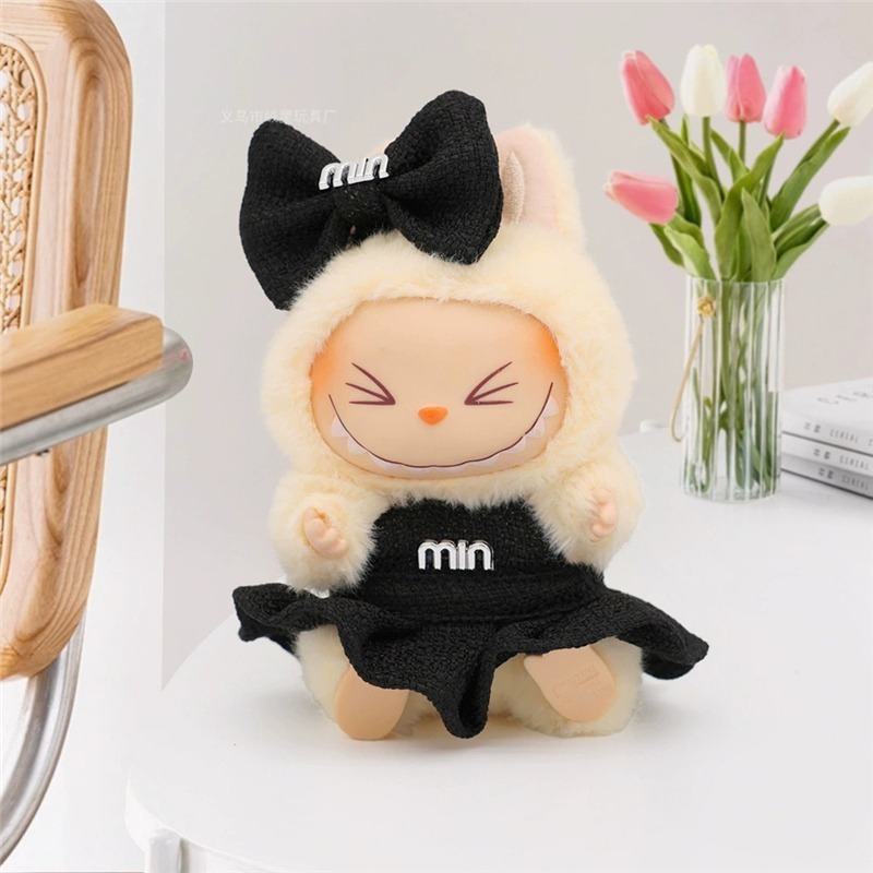 15 17cm For Labubu Doll Korean - Baby Clothing Items 评论和价格