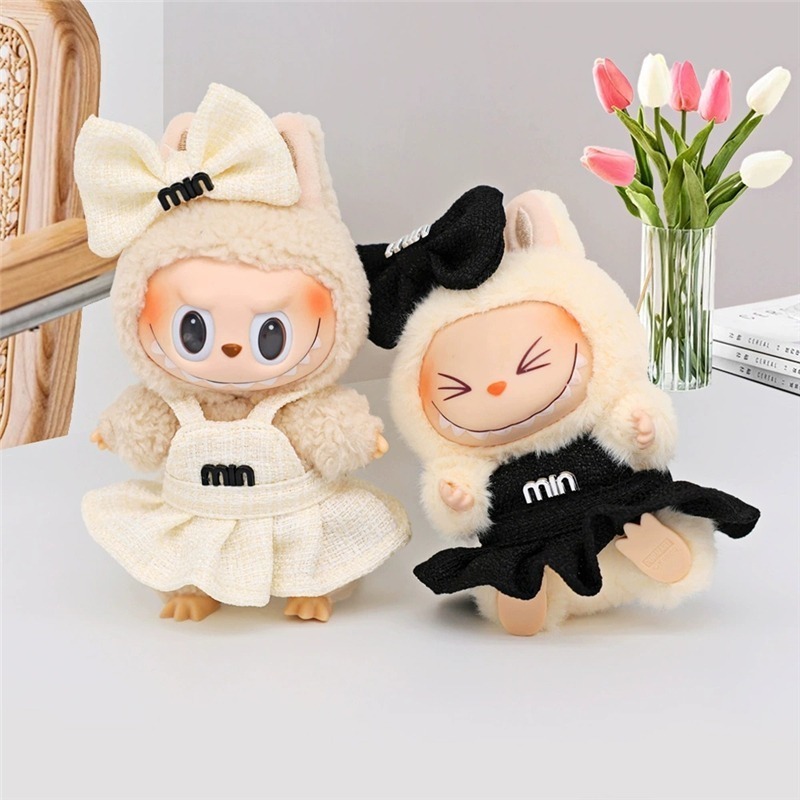 15 17cm For Labubu Doll Korean - Baby Clothing Items 评论和价格
