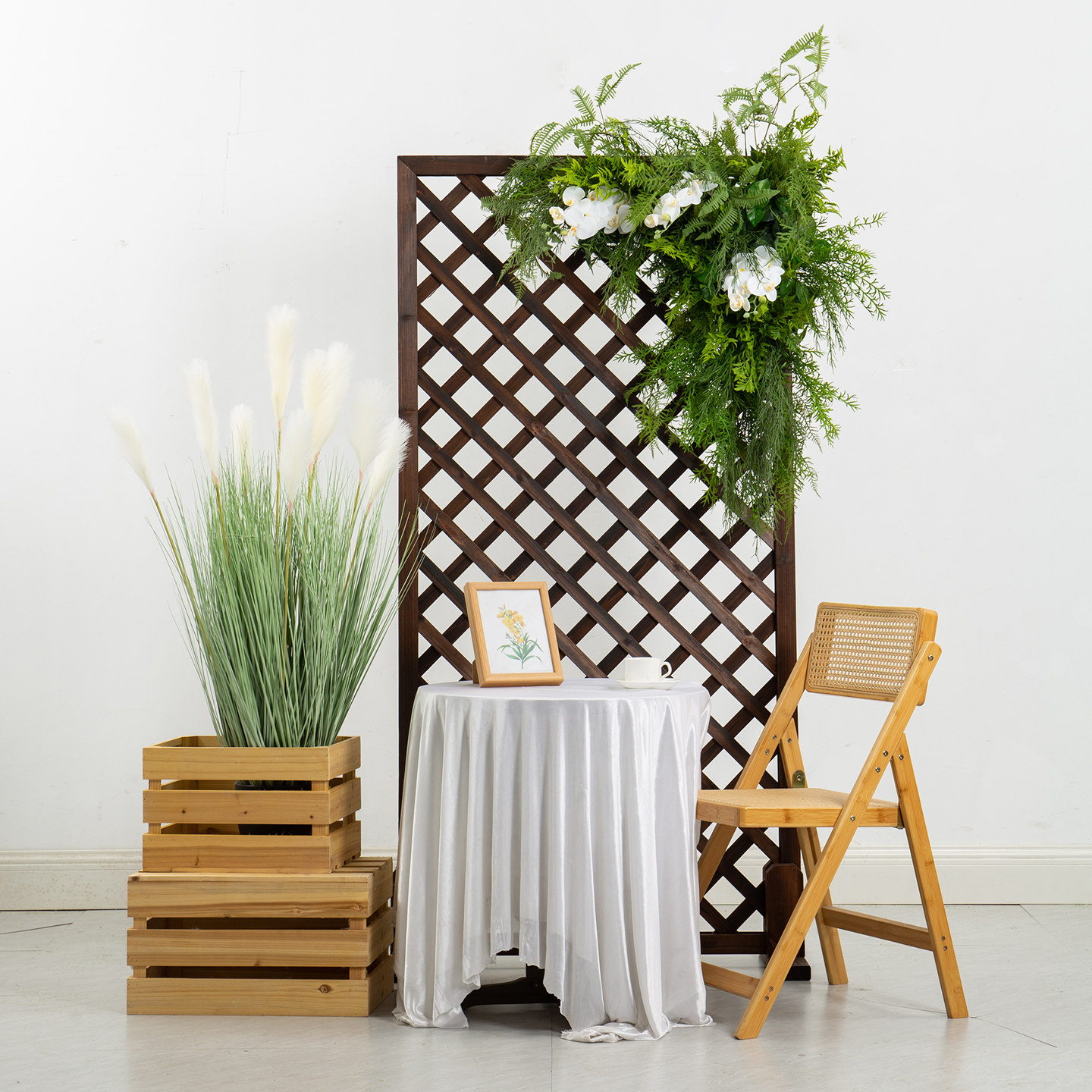 CX simulation flower art wall  - Baby Clothing Stores 评论和价格