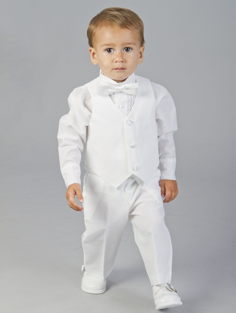 White Little Kids Suits Blazer - Baby Clothing Made In Usa 评论和价格