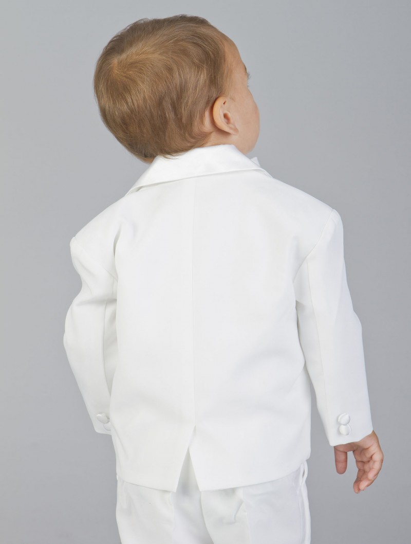 White Little Kids Suits Blazer - Baby Clothing Made In Usa 评论和价格