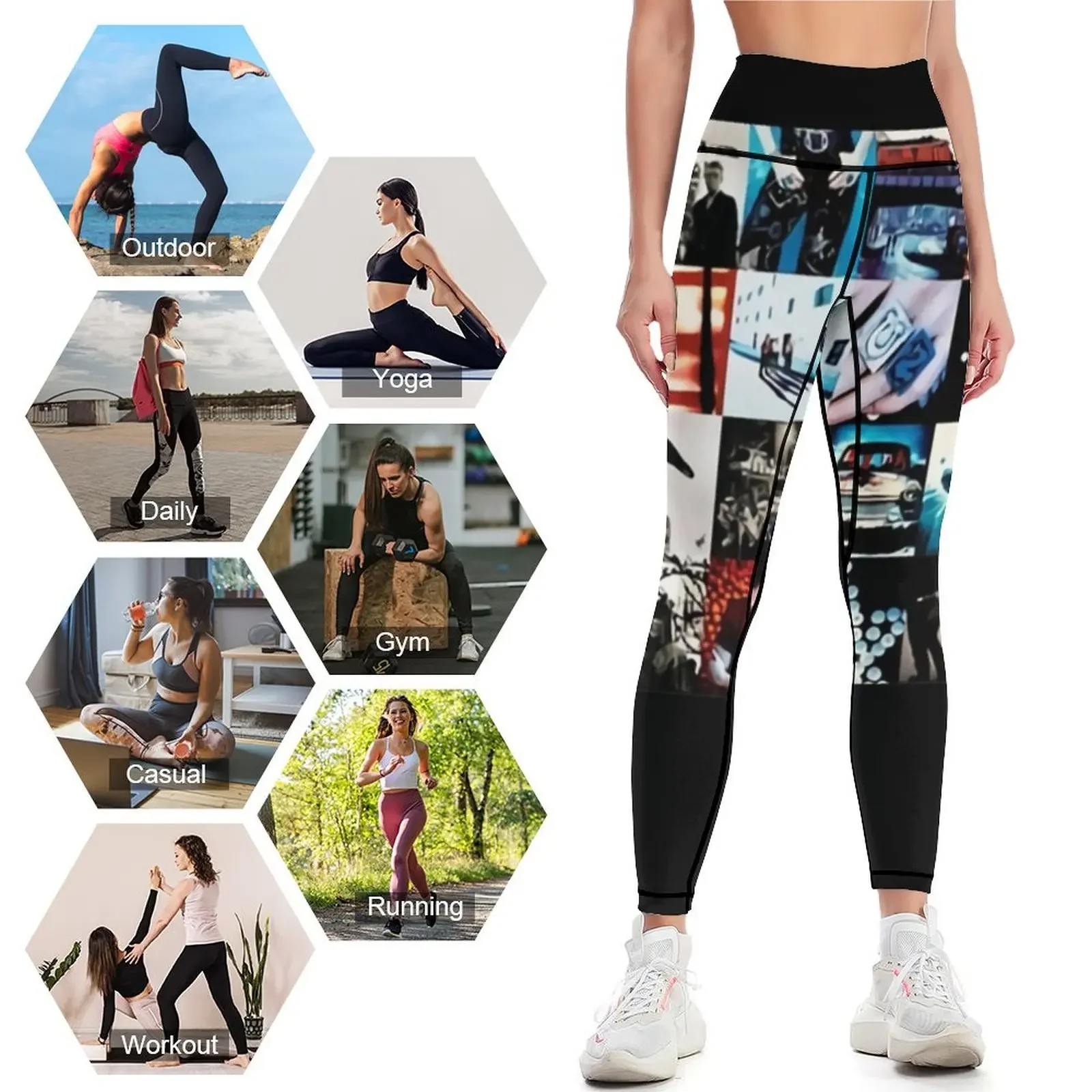 Achtung Baby 3 Leggings leggin - Baby Yoga Clothing 评论和价格