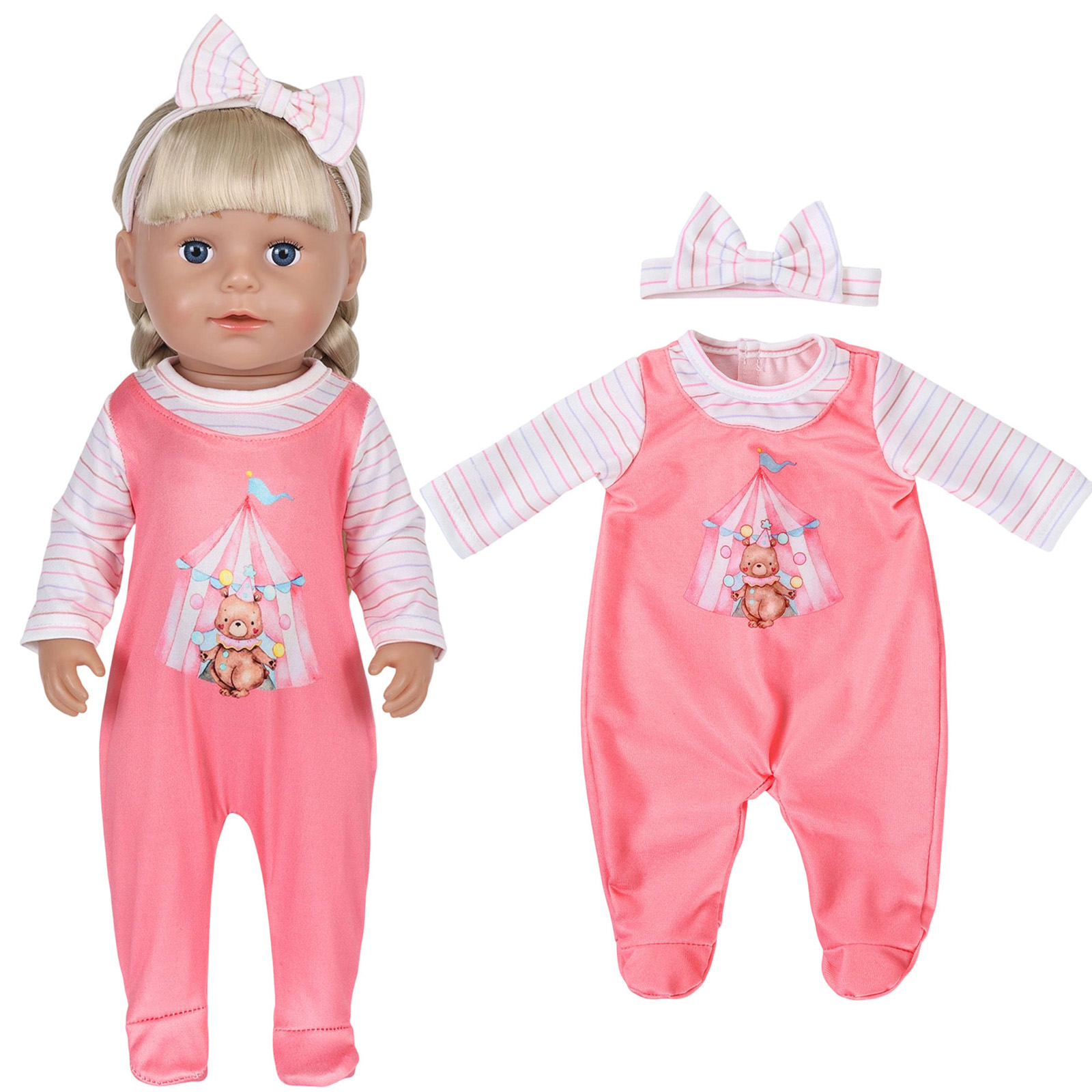 Doll Clothes for 16-18inch 40- - Baby Clothing Items 评论和价格