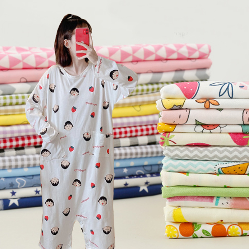 Cotton Twill Fabric Printed Fa - Baby Clothing For Bed 评论和价格