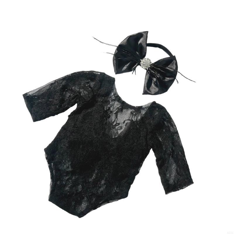 A5YC Beautiful Lace Romper & H - Baby Clothing Unique 评论和价格
