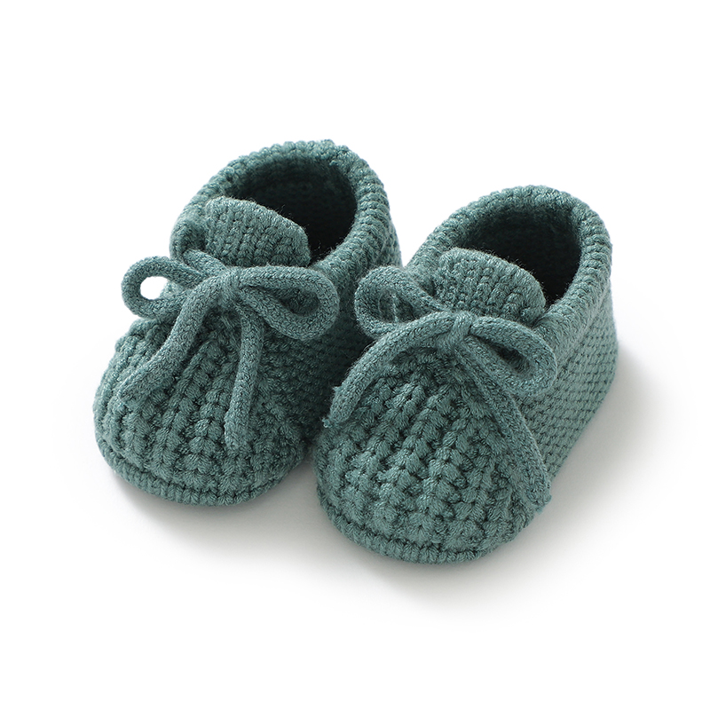 Newborn Baby Shoes Knitted Inf - Baby Clothing For Bed 评论和价格