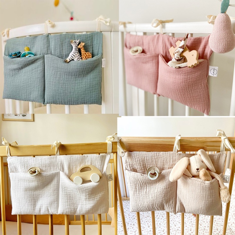 Baby Crib Organizer Cot Caddy  - Baby Clothing For Bed 评论和价格
