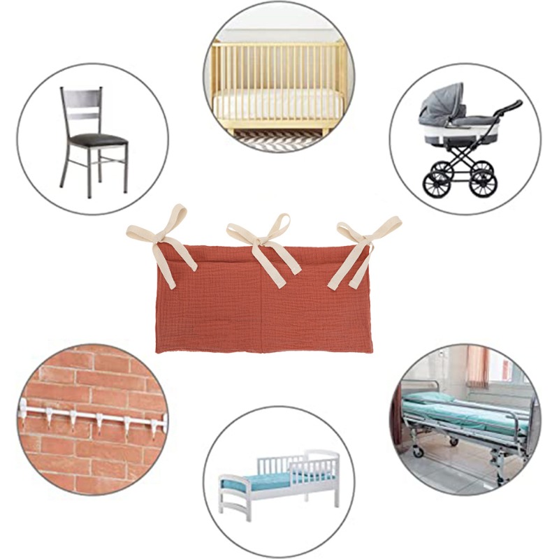 Baby Crib Organizer Cot Caddy  - Baby Clothing For Bed 评论和价格