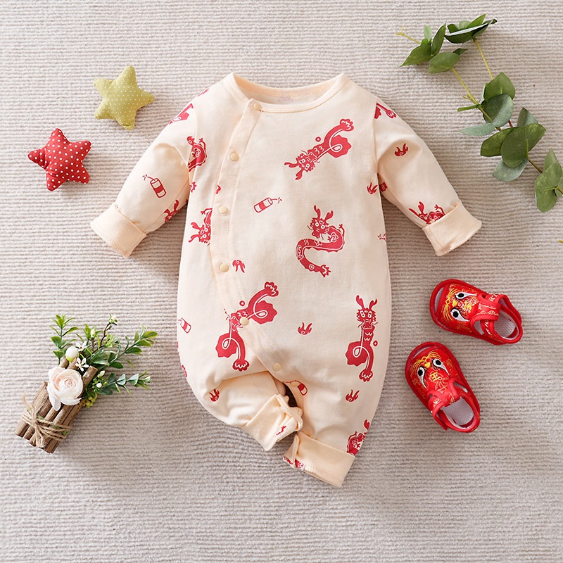 Chinese Style Baby Jumpsuit Wi - Baby Clothing Made In Usa 评论和价格