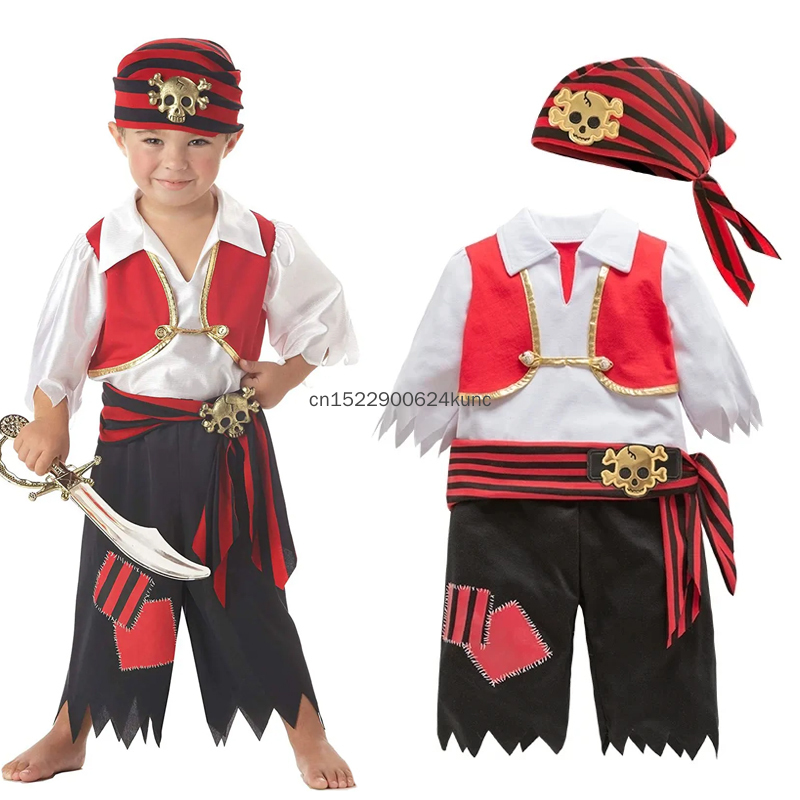 Halloween Carnival Pirate Cost - Baby Clothing Unit 评论和价格
