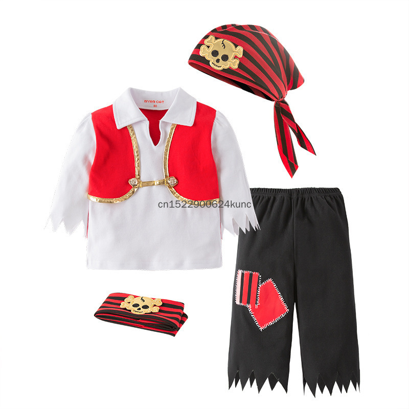 Halloween Carnival Pirate Cost - Baby Clothing Unit 评论和价格