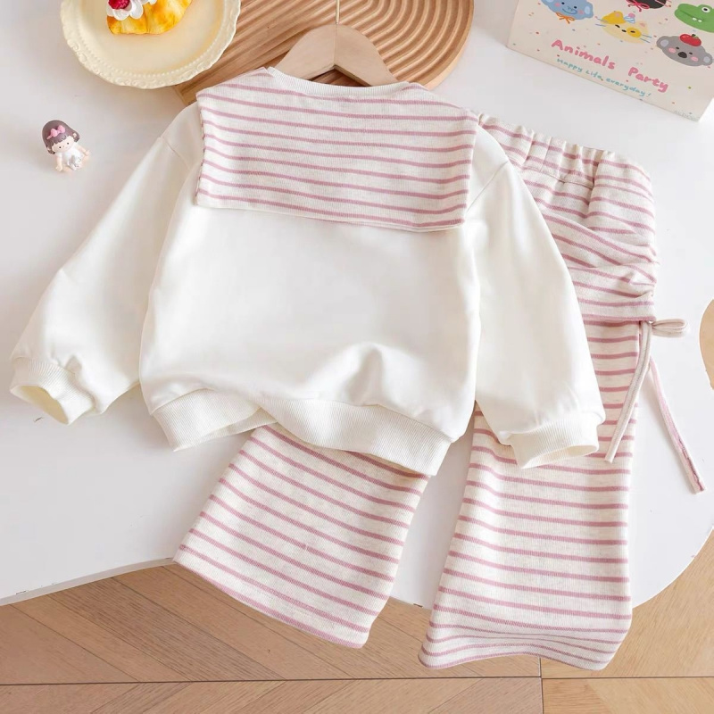 Spring and Autumn Girls' Outfi - Baby Clothing Unique 评论和价格