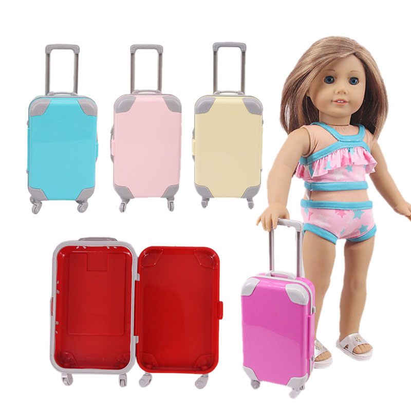 Doll Accessories Suitcase Cart - Baby Clothing Organizer 评论和价格