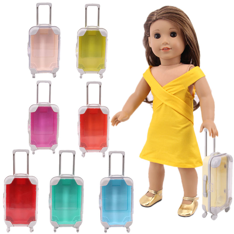 Doll Accessories Suitcase Cart - Baby Clothing Organizer 评论和价格