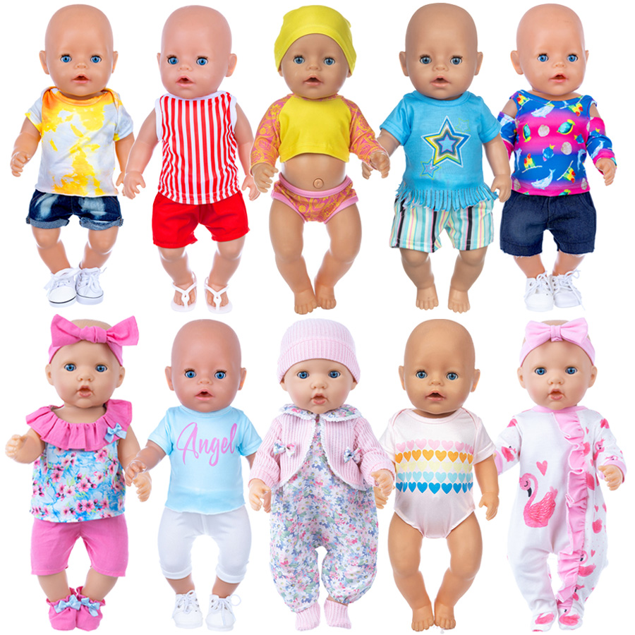 Doll Clothes for 18inch Reborn - Baby Clothing Items 评论和价格
