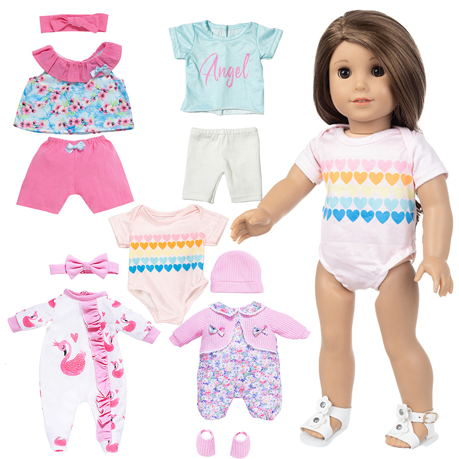 Doll Clothes for 18inch Reborn - Baby Clothing Items 评论和价格