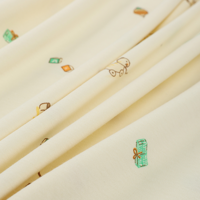 Thick Elastic Pure Cotton Prin - Baby Clothing For Bed 评论和价格