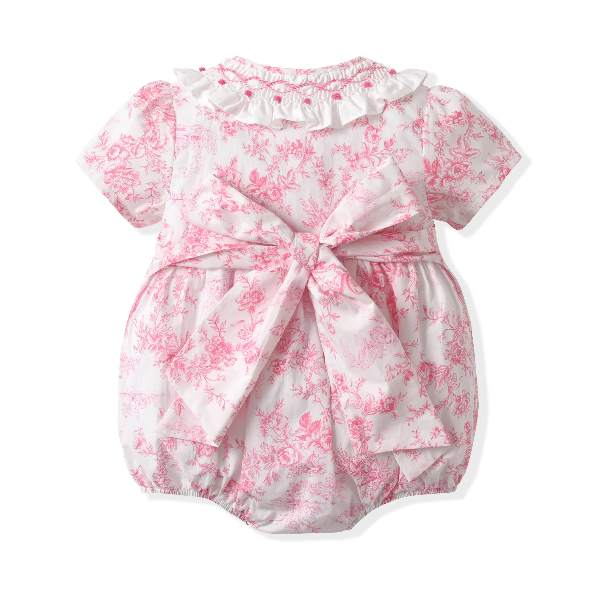 Summer Hand Made Smocked Short - Baby Clothing Made In Usa 评论和价格