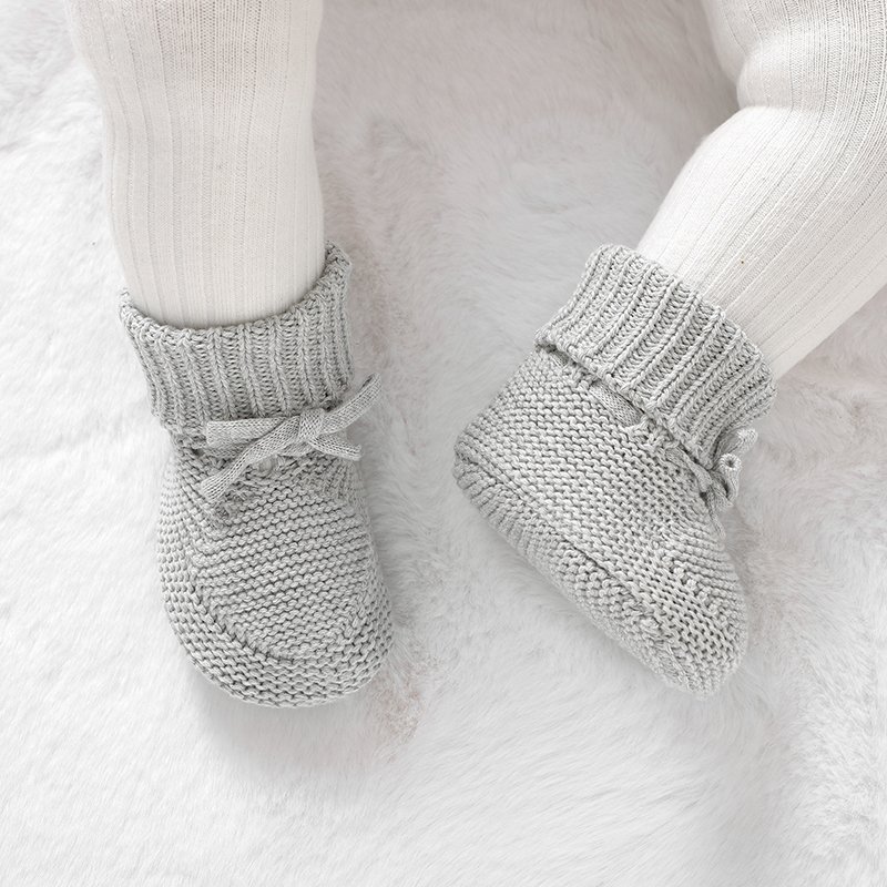 Infant Baby Shoes Knit Cotton  - Baby Clothing For Bed 评论和价格