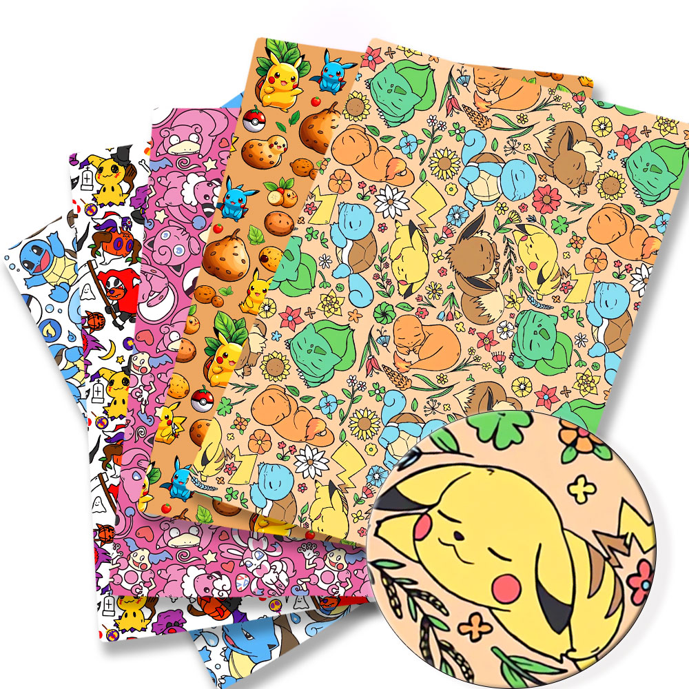 Pokemon Cartoon Fabric140*50cm - Baby Clothing Items 评论和价格