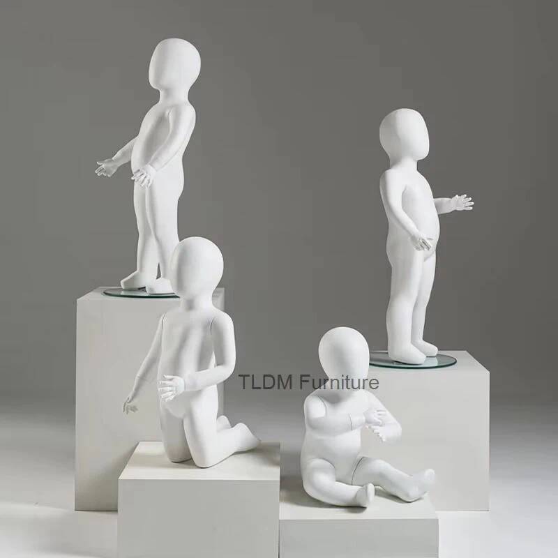 Children's Mannequins Matte Wh - Baby Clothing Stores 评论和价格