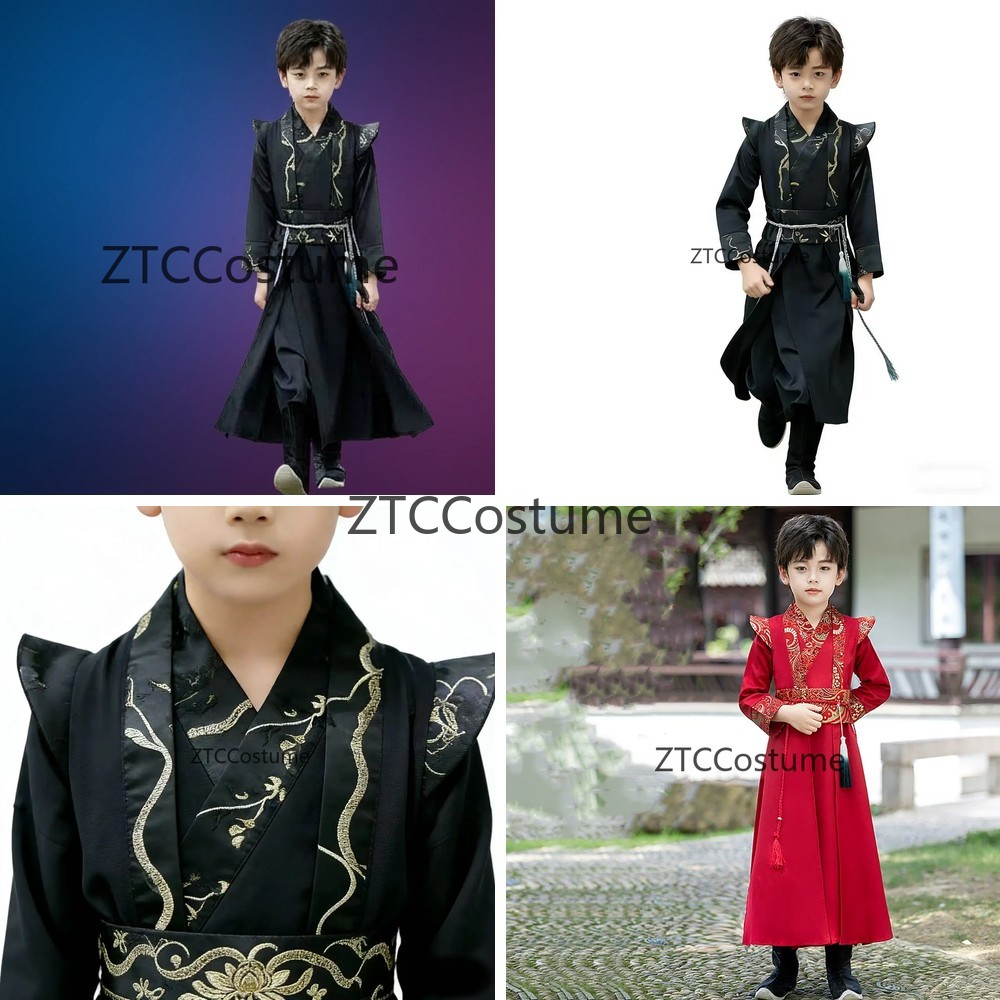 Long Sleeve Boys Hanfu Modern  - Baby Clothing Unit 评论和价格