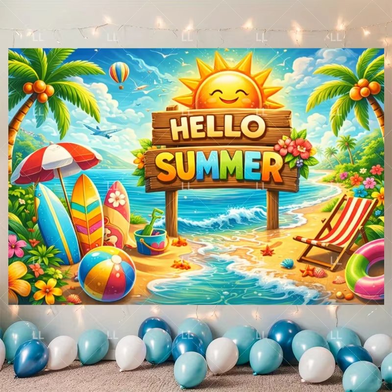 Summer Hawaii Beach Party Deco - Baby Clothing Hawaii 评论和价格